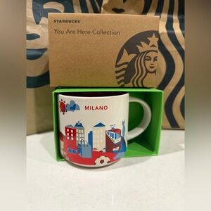 Starbucks Milano Milan Italy Been There You Are Here Series Mug. 2025 new in box
